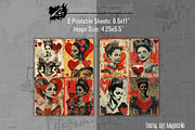 Whimsical Queen Playing Card Pages, a Person Illustration by Digital Art Mahdiseño (Thumbnail 5 of 10)