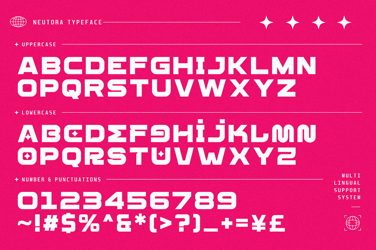 Neutora – Bold Futuristic Font, a Sans Serif Font by figuree studio (Photo 5 of 10)