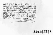 Rochester | An Abstract Font, a Sans Serif Font by Jen Wagner Co (Thumbnail 4 of 5)