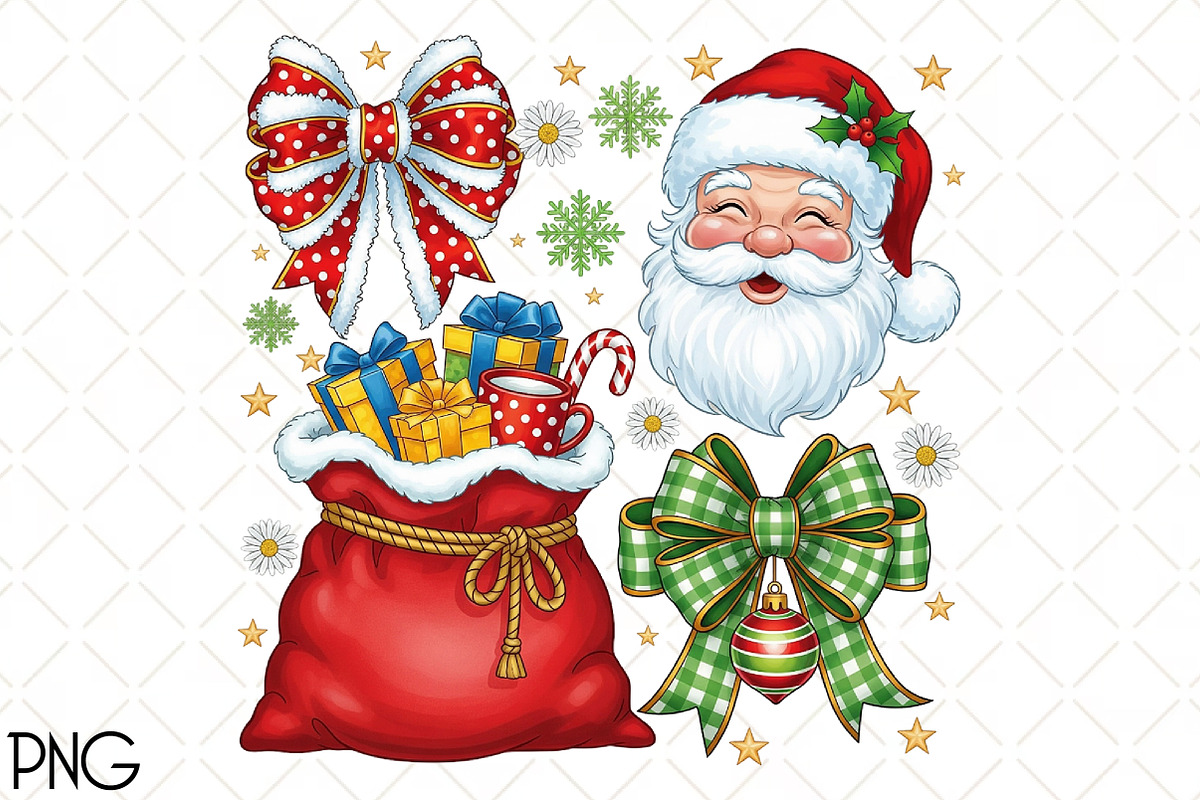 Christmas Gnome PNG, an Illustration by Black Bird Studio (Photo 1 of 4)
