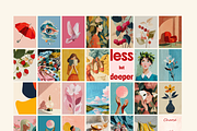 Eclectic Wall Art Prints Posters, a Background Graphic by JulsIst (Thumbnail 11 of 12)