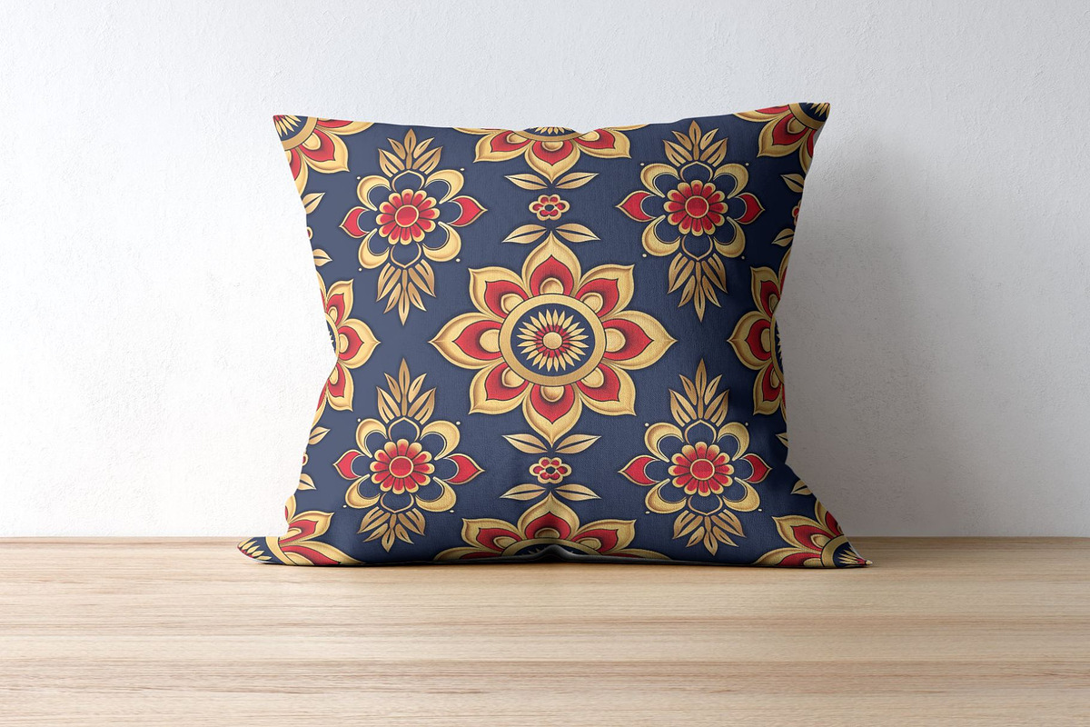 12 Rahul's Radiant Indian Patterns, a Pattern Graphic by Inknfolly (Photo 7 of 7)