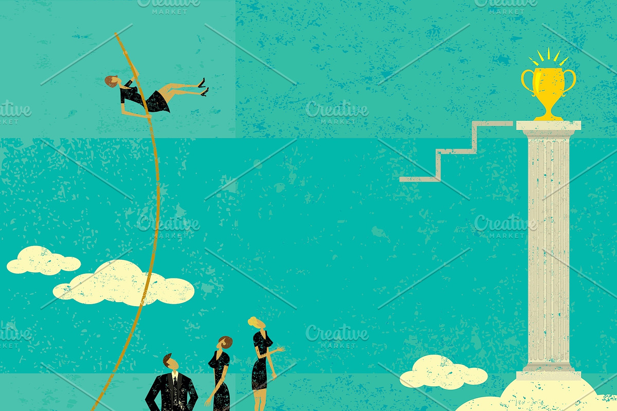 Business Concepts Bundle 02 Women, a Person Illustration by retrorocket (Photo 13 of 16)