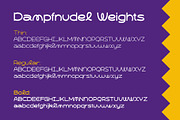 Dampfnudel, a Sans Serif Font by takoliko (Thumbnail 9 of 13)