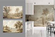 Hand drawn medieval style wallpaper, a Wallpaper Graphic by Muzi pear studio (Thumbnail 7 of 11)