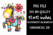 Chinese New Year Horse Clipart, an Illustration by Designking (Thumbnail 4 of 5)