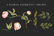 Peonies – wedding set, an Invitation Template by Helen Halik art (Thumbnail 9 of 10)