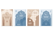 Muslim Ramadan Kareem posters, an Illustration by Vector Tradition (Thumbnail 2 of 3)