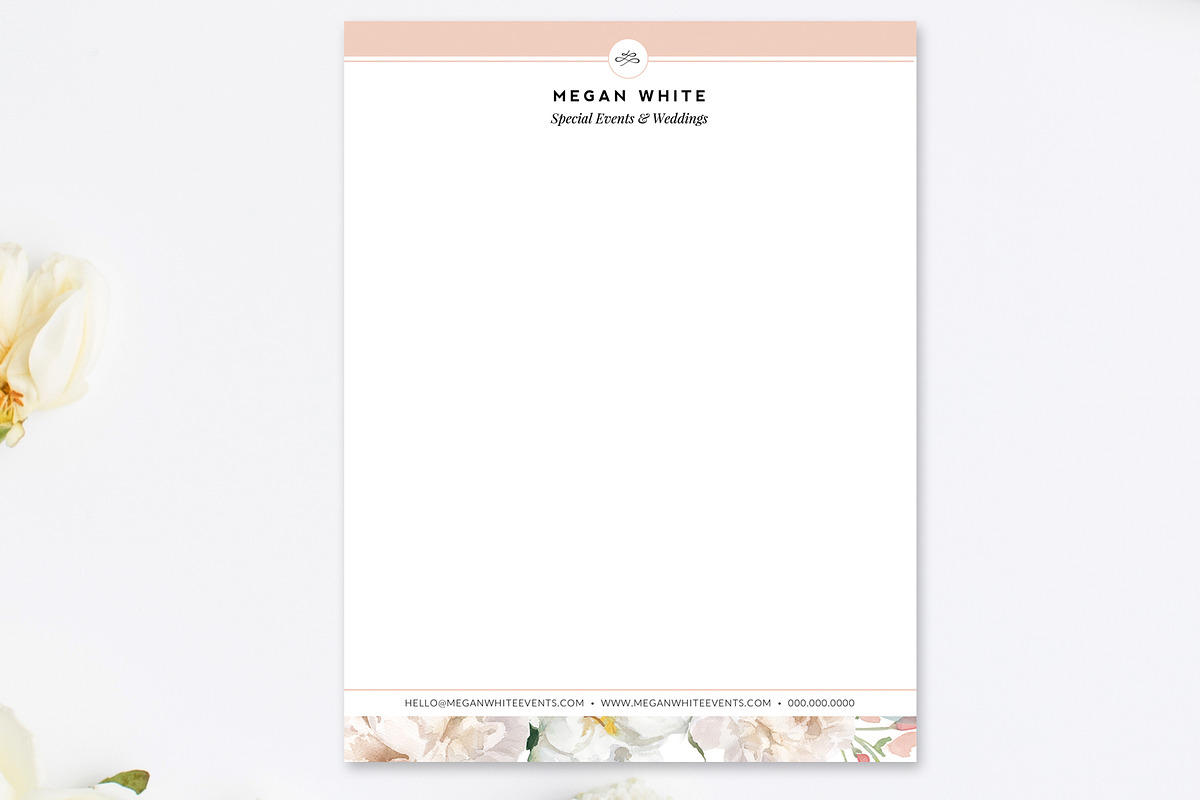 Wedding Planner Florist Stationery, a Stationery Template by Marham Labeling Co (Photo 2 of 2)