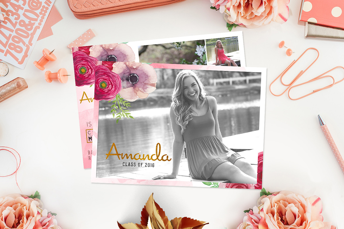 Graduation Template | Spring Breeze, a Card Template by Sleeklens (Photo 2 of 7)