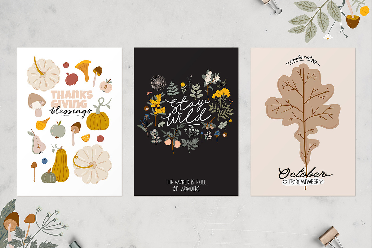 Seasonal Botany BUNDLE, an Object Graphic by Ruslana Lubenets (Photo 15 of 100)