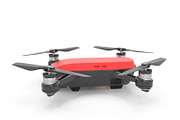 DJI Spark Mini Drone, an Object 3D Model by Tedi Permana (Thumbnail 4 of 13)