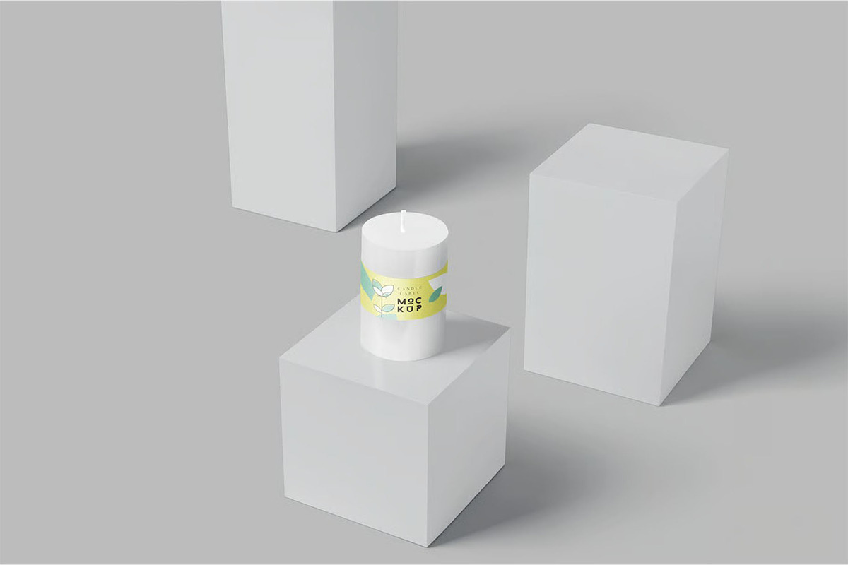 Candle Mockup, a Product Mockup by megostudi0 (Photo 5 of 7)