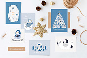 Penguins.Christmas collection, an Animal Illustration by AfonshinaArt (Thumbnail 8 of 9)