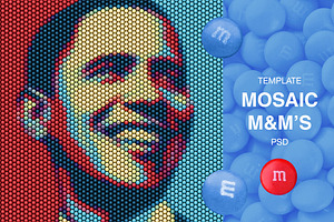 MOSAIC M&M's | PSD template