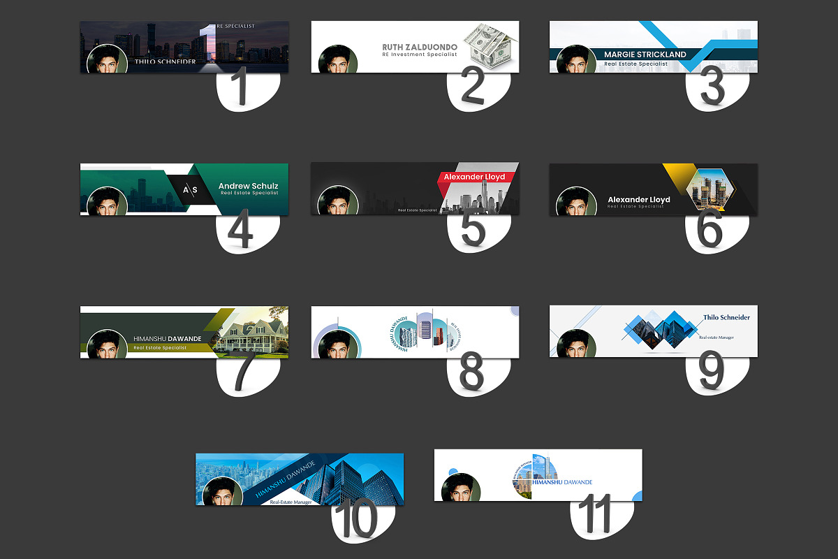 11 Premium Linkedin Banner Template, a Social Media Template by Career Canvas (Photo 3 of 10)