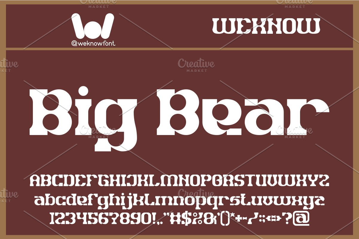 Lion Heart font, a Slab Serif Font by weknow (Photo 2 of 8)