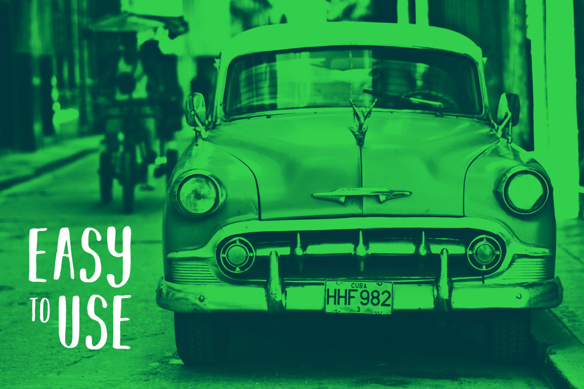 26 Solid Color Duotone Actions preview 2