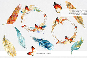 DreamCatchers And Feathers Clip Art