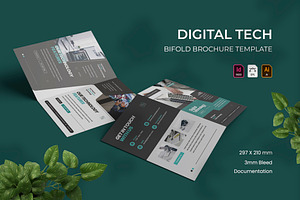 Digital Tech - Bifold Brochure