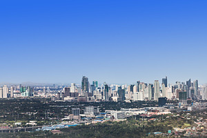 Makati skyline, a Photo by saiko3p