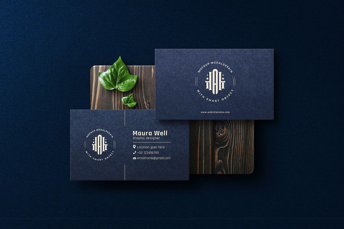 Realistic Mockup Business Card, a Product Mockup by Modaldesain