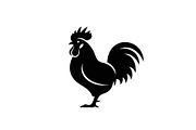Rooster Chicken Silhouette Vector Bu, an Illustration by Designs_River (Thumbnail 44 of 51)