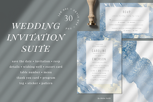 Starry night – wedding set