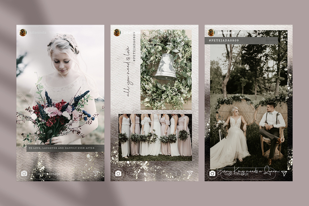 Ethereal Instagram Story Template, a Social Media Template by Spinsugar Graphics (Photo 4 of 7)