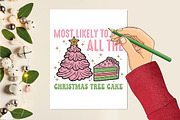 Most Likely To Eat All The Christmas, a Seasonal Illustration by Rose Art (Thumbnail 4 of 4)