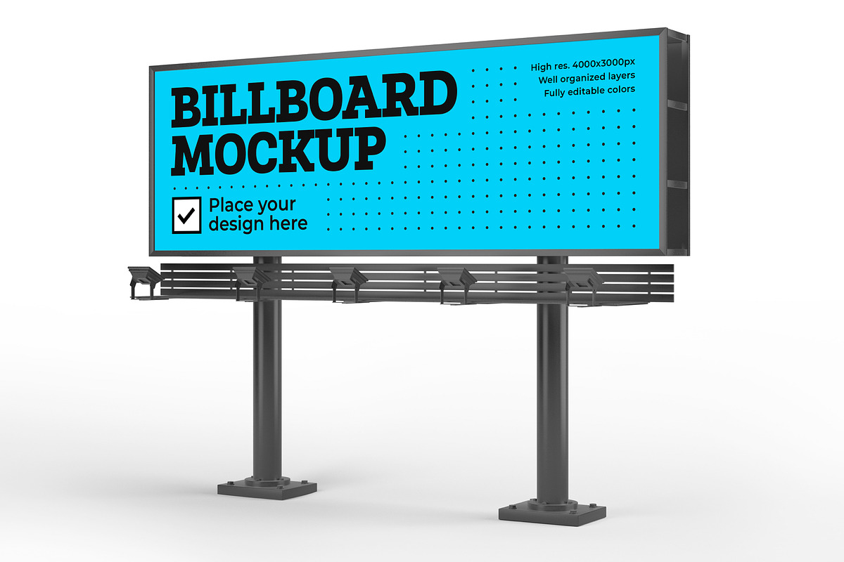 Billboard Mockup Set | Advertising, a Print Template by Deeplab (Photo 5 of 9)