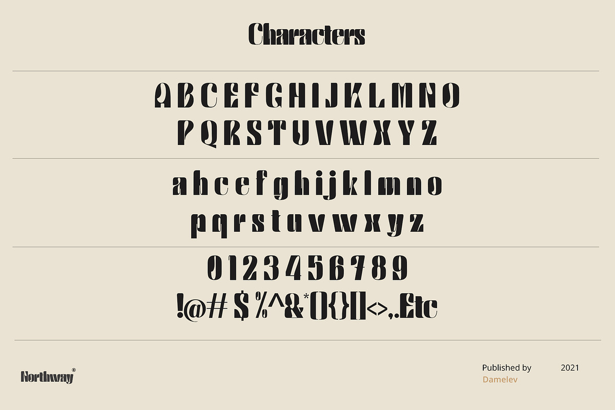 Northway, a Sans Serif Font by Damelev (Photo 14 of 14)