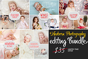 Christmas Photography Bundle, an Action Add-On by Creative Shop (Thumbnail 1 of 6)