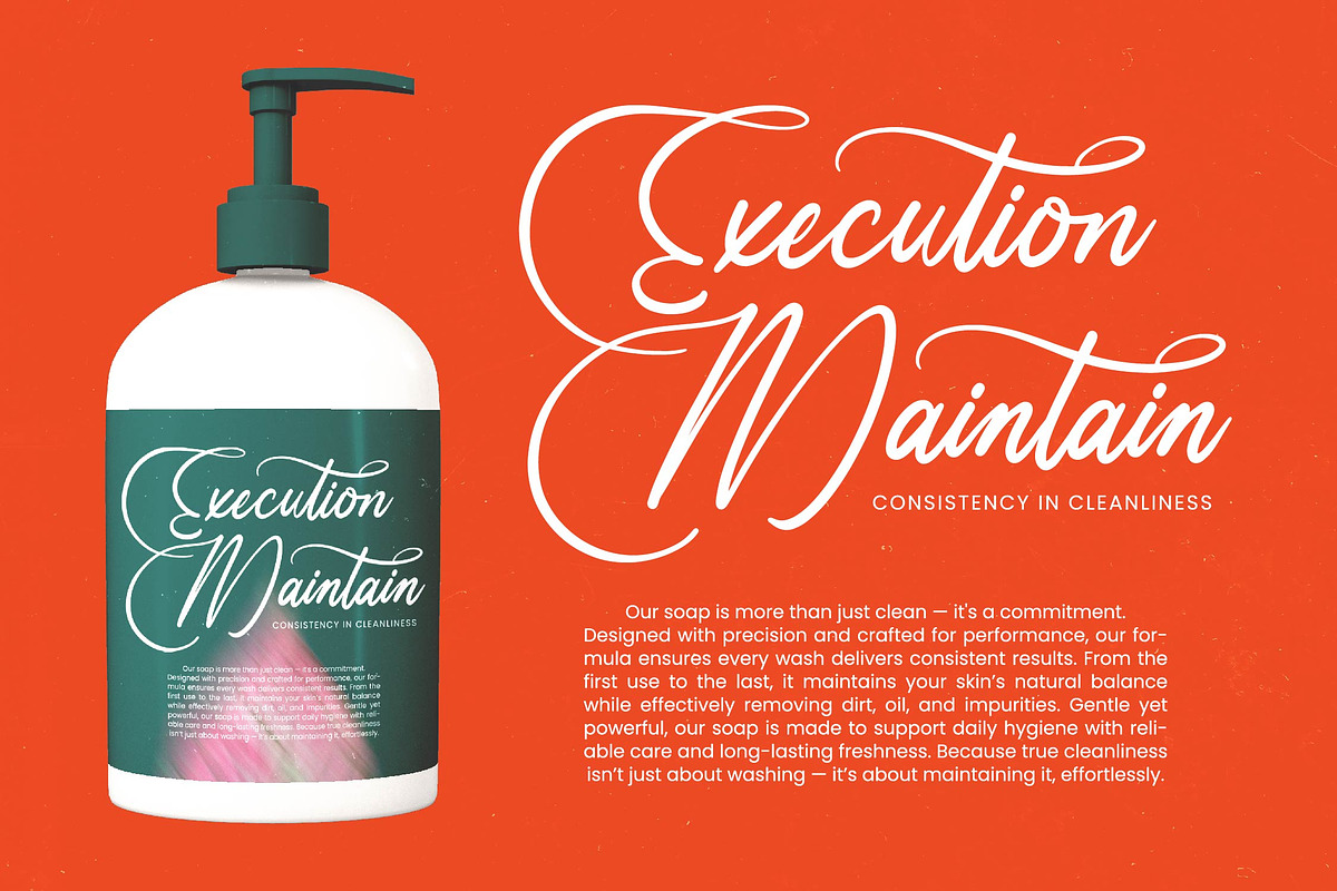 Uniquely Vifanite Bold Calligraphy, a Script Font by Letterena Studios Script (Photo 9 of 20)