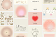 Instagram Quotes Posts Stories PS, a Social Media Template by Love Radiation Studio (Thumbnail 2 of 22)