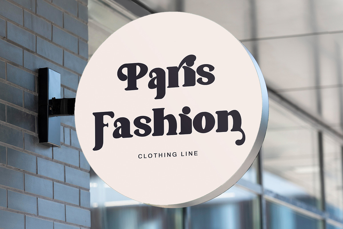 Luxurious Gallery - Retro Display, a Script Font by Arendxstudio (Photo 5 of 9)