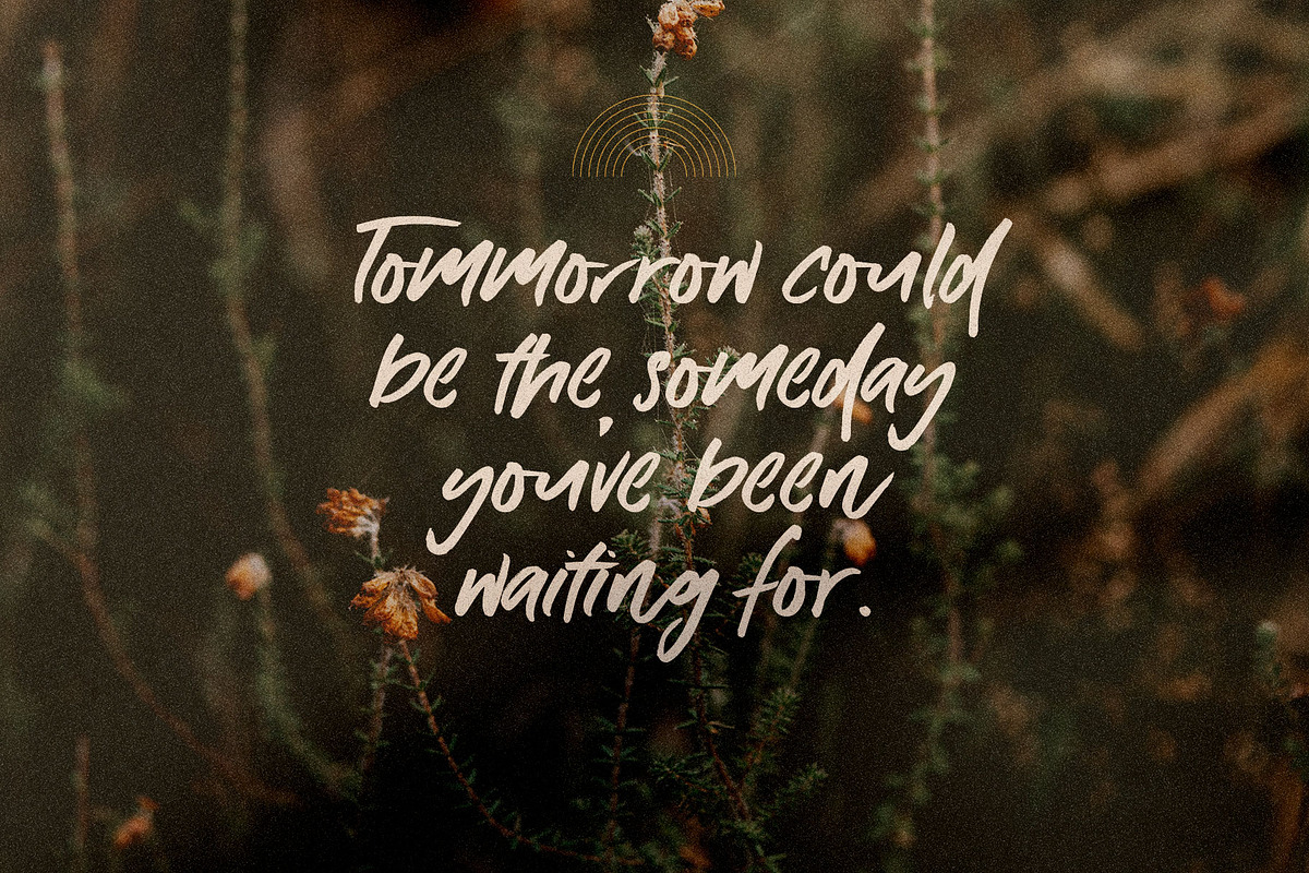 Roverback Font preview 3