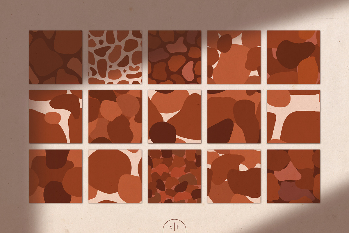 Terracotta Abstract | Pattern Set, a Pattern Graphic by Studio Fevrier (Photo 7 of 7)