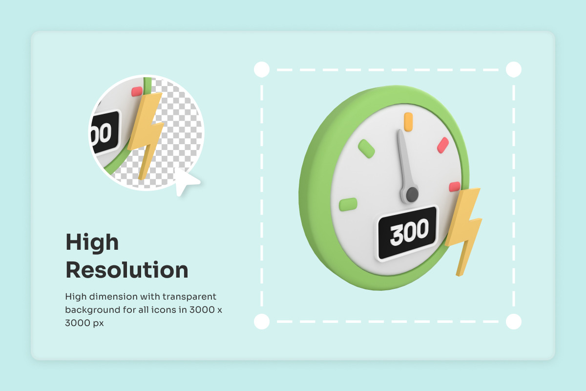 Solar Energy Smart Home 3D Icons, an Object Illustration by twinstd (Photo 3 of 6)