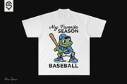Baseball Character T-shirt Bundle, a Graphic by shaondesigns (Thumbnail 3 of 7)