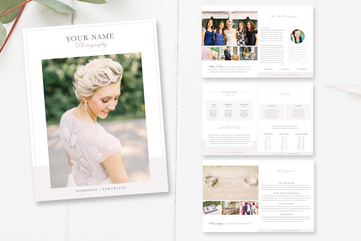Wedding Photographer Magazine, a Magazine Template by By Stephanie Design (Photo 1 of 5)