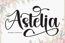 Astelia | Script Font