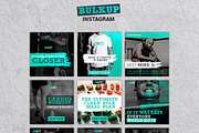 BULKUP-Social Media Pack, a Social Media Template by Numszky Creative (Thumbnail 3 of 6)