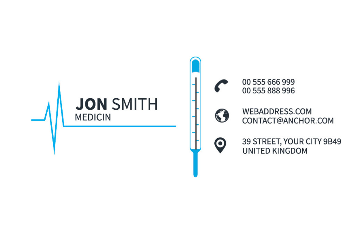 Medical Business Card, a Business Card Template by DesignGhar (Photo 4 of 5)