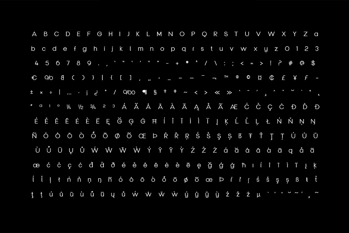 Clover Display Typeface, a Sans Serif Font by Foxtype (Photo 4 of 8)