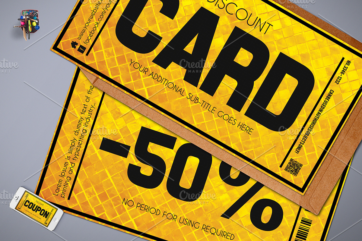 Golden Style Gift Voucher, a Card Template by Tzochko (Photo 3 of 5)