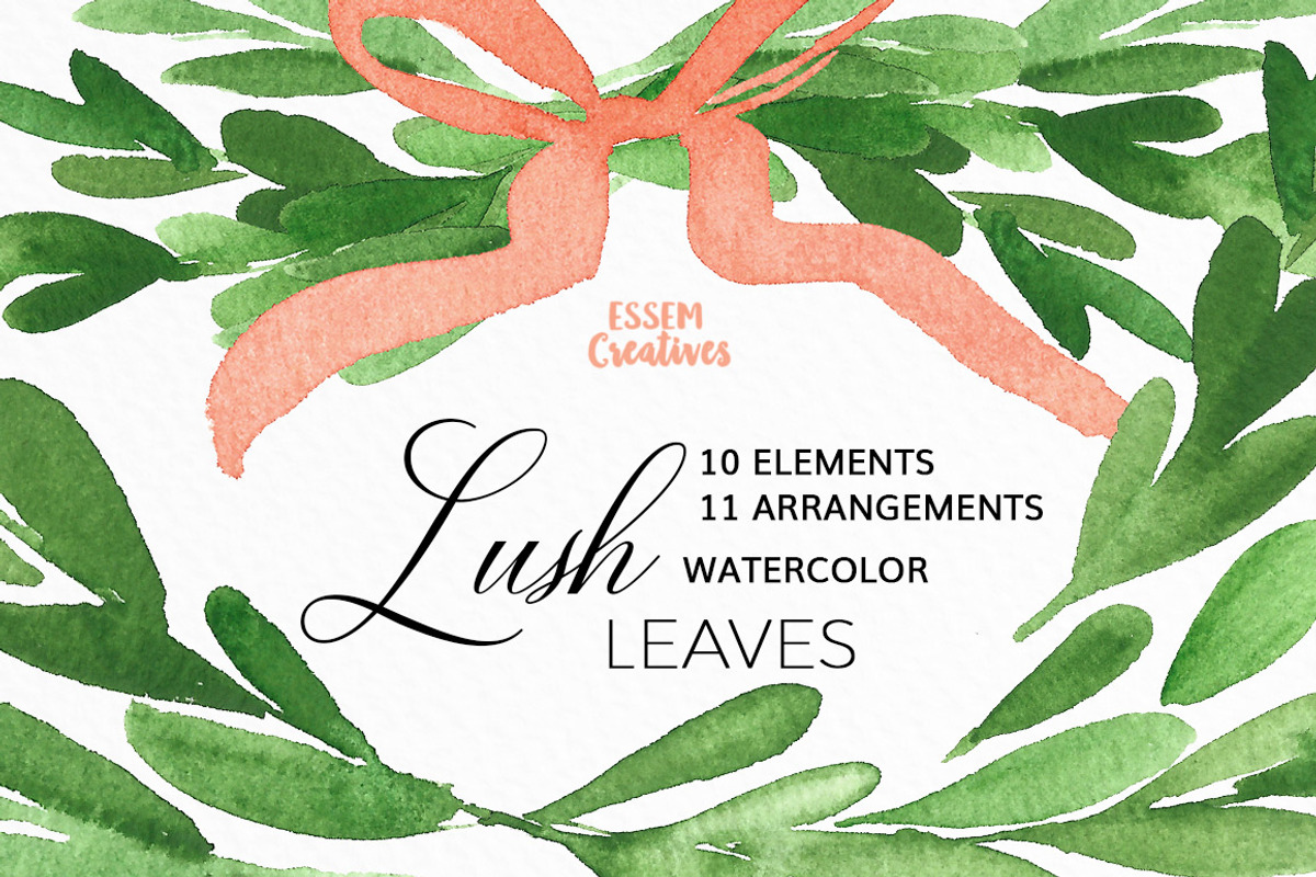 Olive Branches Watercolor Clipart, an Illustration by Essem Creatives (Photo 1 of 6)