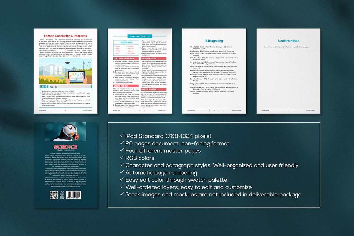 Science eTextbook Template 4.0 iPad, a Magazine Template by fisihsani (Photo 8 of 9)