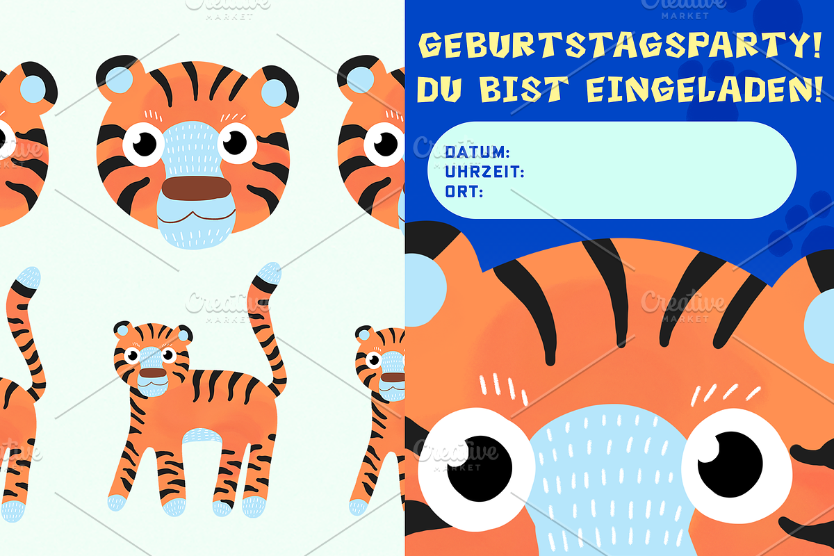 Boys Birthday Invitation & Cards Kit, a Decorative Illustration by Schumacher Shop (Photo 9 of 20)