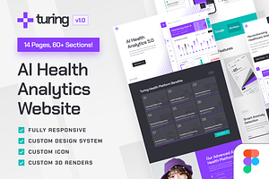 turing: AI Health Analytics Website